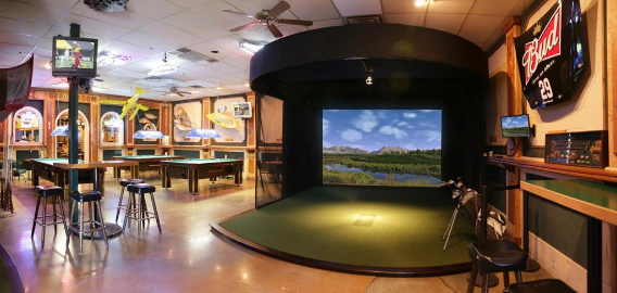 Simulateur de golf Trugolf