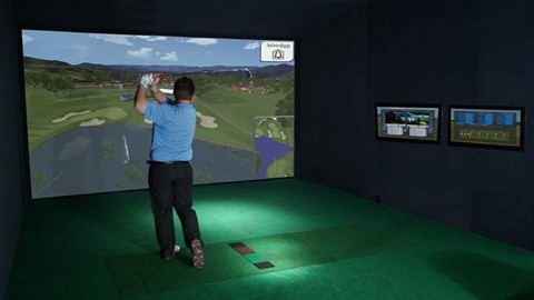 Simulateur de golf Sportscoach